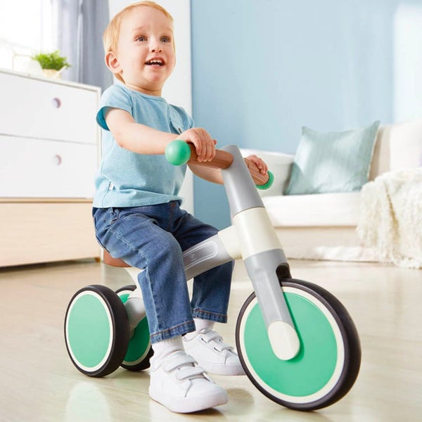 Hape 18m+ GRN First Ride Kids Children Toddler Padded Push Bike Ride-On Play Toy Carousel 5