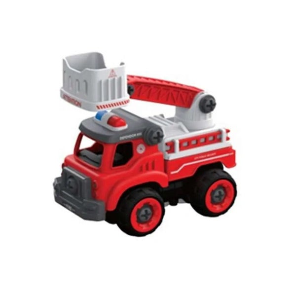 RC Truck DIY Construction Set - City Fire Truck Carousel 2