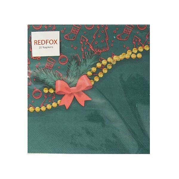 Paper Napkins / Serviettes: Christmas Bubble Carousel 1