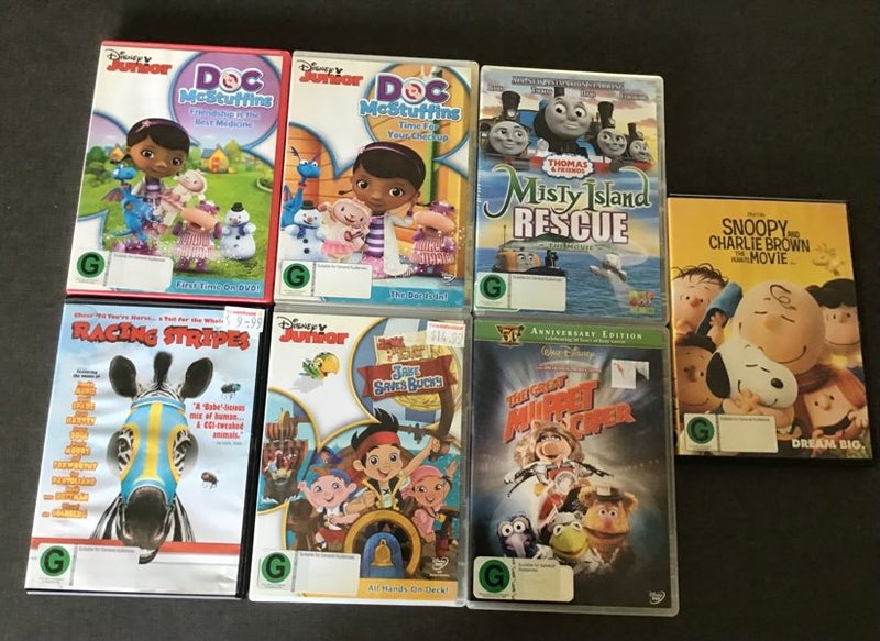 Bulk DVDs from Doc McStuffins to the Muppets! Carousel 1
