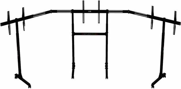 NEXT LEVEL RACING- Free Standing Triple Monitor stand Carousel 1
