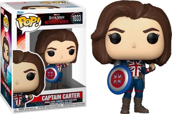 Doctor Strange in the Multiverse of Madness - Captain Carter Pop! Vinyl Figure Carousel 1
