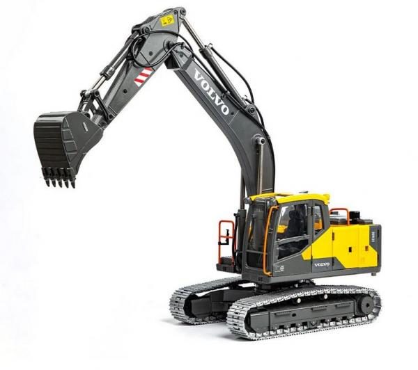Double Eagle 1/14 Volvo EC160 Full Metal Electric Excavator RTR **NEW IN BOX** Carousel 2
