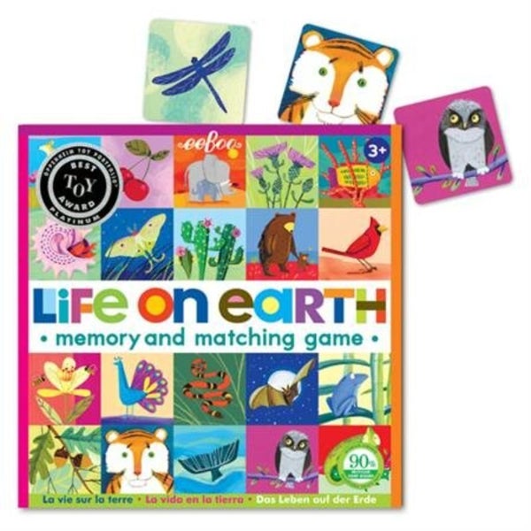 Matching Game - eeBoo Life on Earth E Carousel 1