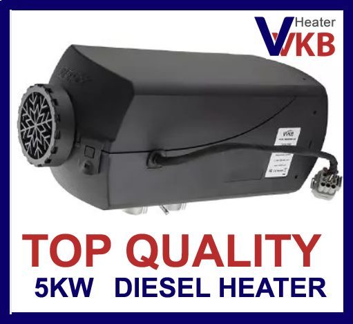 DIESEL AIR HEATER 5 Kw 12V FINEST QUALITY USA BRAND 3 YEAR WARRANTY Carousel 1