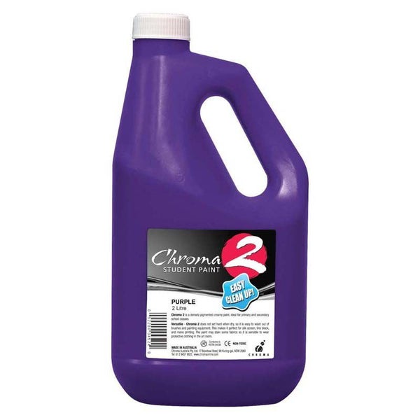 Chroma C2 Student Paint 2 Litres - Purple Carousel 1
