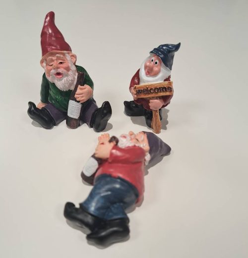 Set of 3 Miniature Dwarfs - Secret Santa Gift Carousel 1