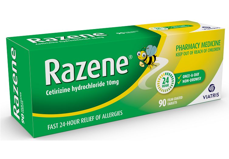 Razene Anti-histamine 90 Tablets Carousel 1