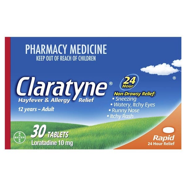Claratyne Allergy Relief 30 Tablets Carousel 1