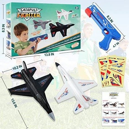 Glider Catapult Plane Toy Carousel 7