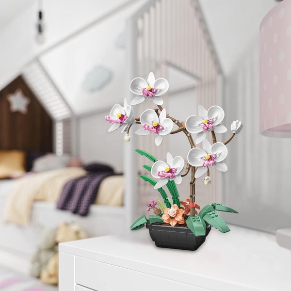 Flower Orchid Building Blocks Carousel 2