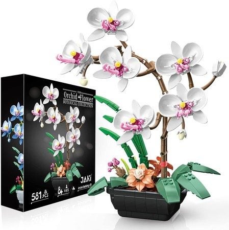 Flower Orchid Building Blocks Carousel 1