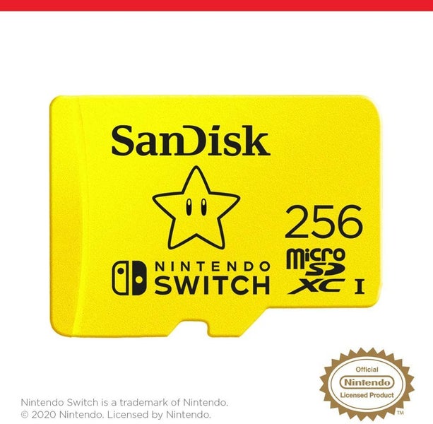 SanDisk 256GB MicroSDXC Memory Card for Nintendo Switch & Lite Carousel 2