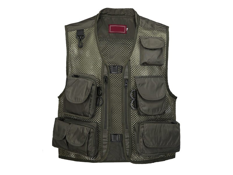 Fishing Jacket Breathable Hunting Vest : BidBud