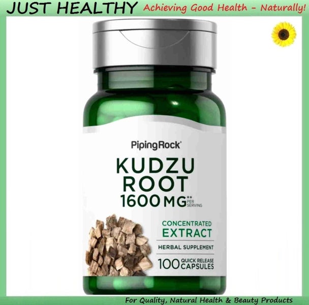 KUDZU ROOT - 1,600 mg per SERVE - 100 CAPSULES Carousel 1