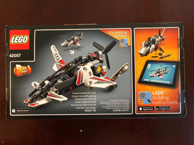 Lego Technic Ultralight Helicopter 42057 Carousel 2