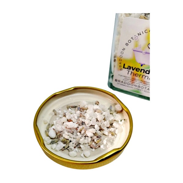 Lavender Relax Bath, Shower and Foot Salts - Braddon Botanicals Carousel 2