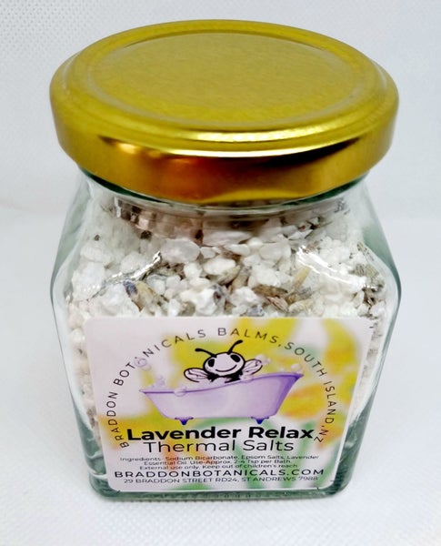 Lavender Relax Bath, Shower and Foot Salts - Braddon Botanicals Carousel 11