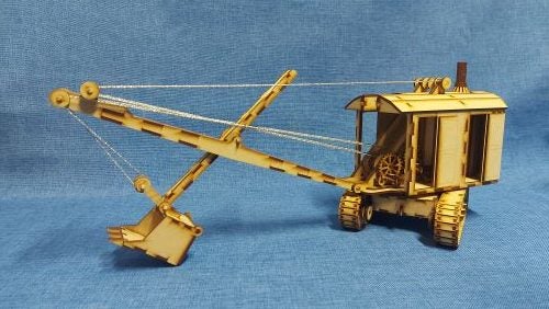 Vintage Steam shovel, 3D Puzzle - Dig into the Past with Your Own Classic"64150352532225113