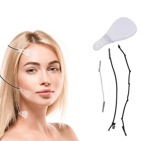 60pcs Face Lift Tape Invisible Double Chin Sticker with Lifting Ropes for Makeup Carousel 2