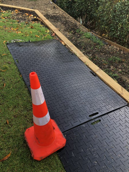 Recover - Ground Protection Mat - New Zealand Made - Compression Moulded Carousel 13