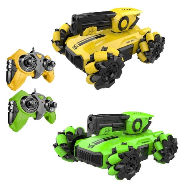 Twin Remote Control Battle Tanks with Infra red Cannons Carousel 1