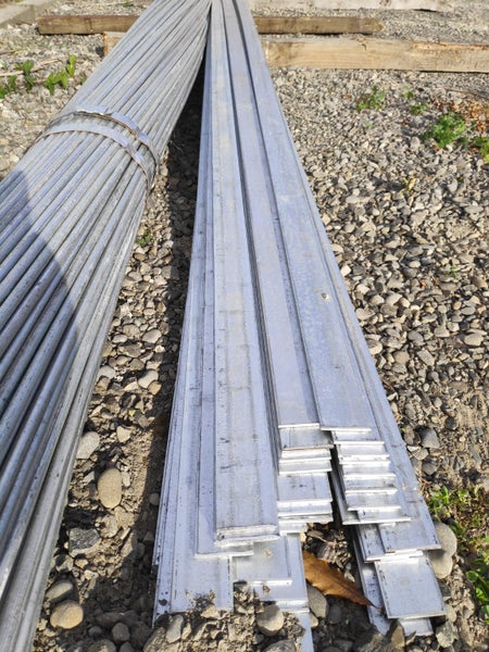 50x5x3000mm Galvanised STEEL FLAT BAR Carousel 1