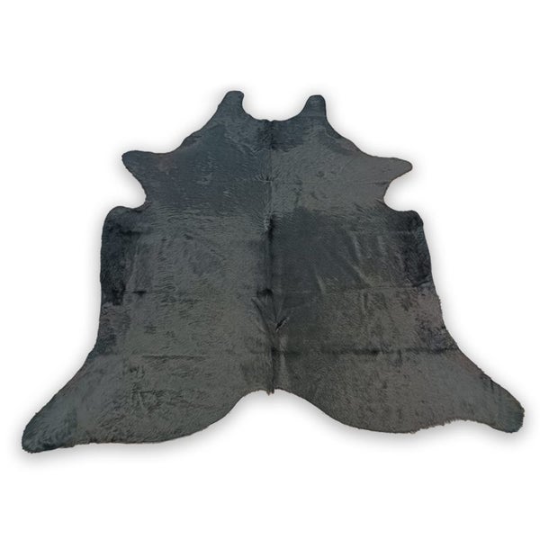 Premium A Grade Cowhide Rug - Black Carousel 1