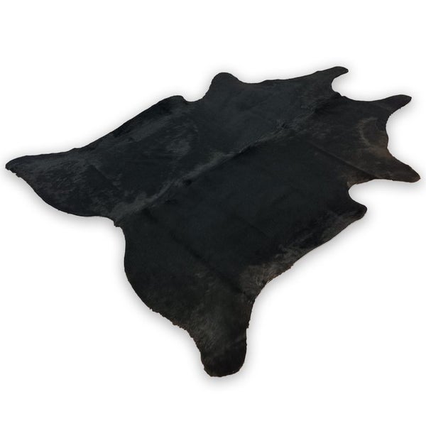 Premium A Grade Cowhide Rug - Black Carousel 5