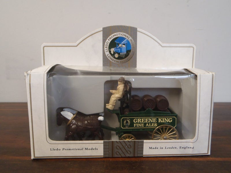 Lledo Days Gone Model Horse Drawn Greene King Fine Ales Carousel 1