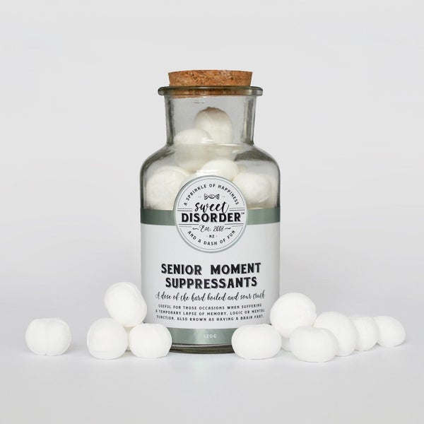 Senior Moment Suppressants' Granny Mints Candy - 120g Carousel 1
