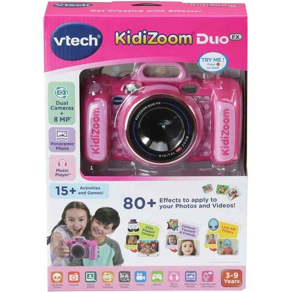 VTECH KIDIZOOM DUO FX CAMERA PINK *NEW* Carousel 1