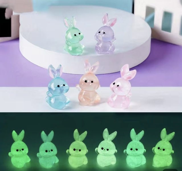 Glow in the dark Bunny(Sku74) Carousel 1