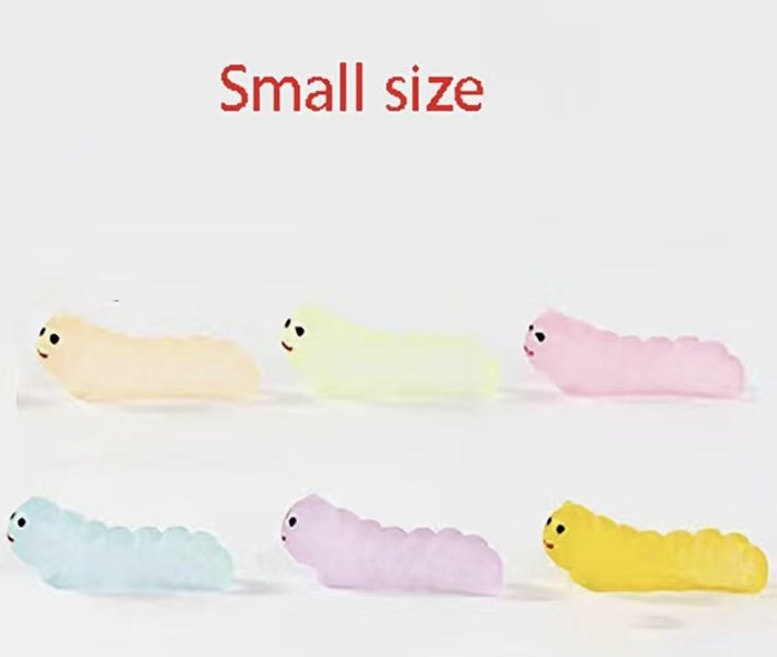 Set of 2 Glow in the dark Caterpillars (sku168) Carousel 8