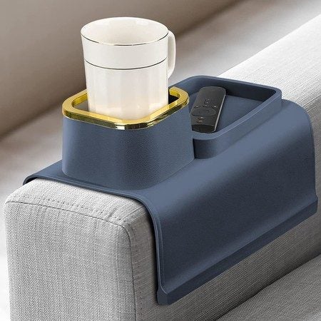 Sofa Arm Tray Couch Cup Holder Portable Couch Drink Holder Carousel 1