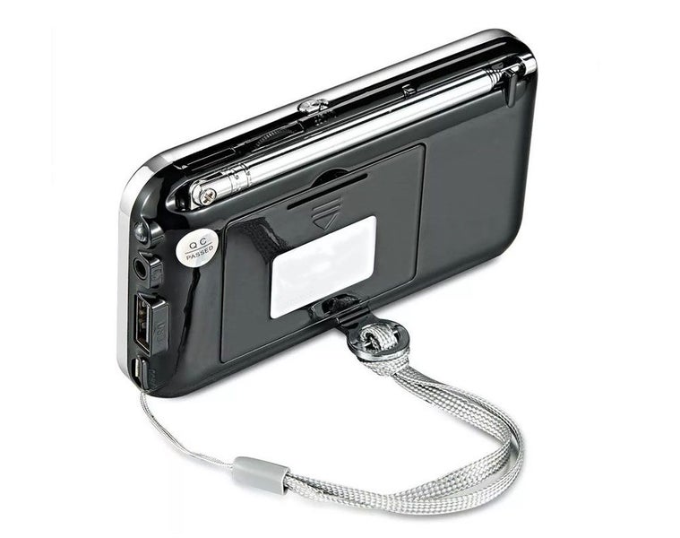 Portable Digital AM/FM Radio with Flashlight Carousel 2