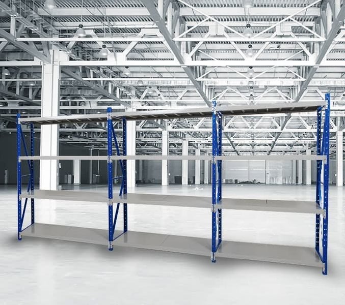 Garage Warehouse Storage Longspan Shelving Shelves Racking (L4500*W450*H2000) Carousel 1