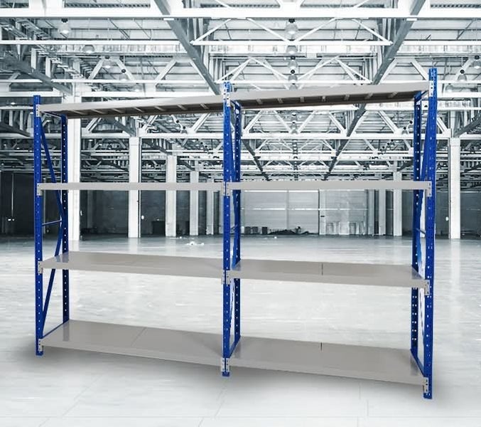 Garage Warehouse Storage Longspan Shelving Shelves Racking (L3000*W450*H2000) Carousel 1