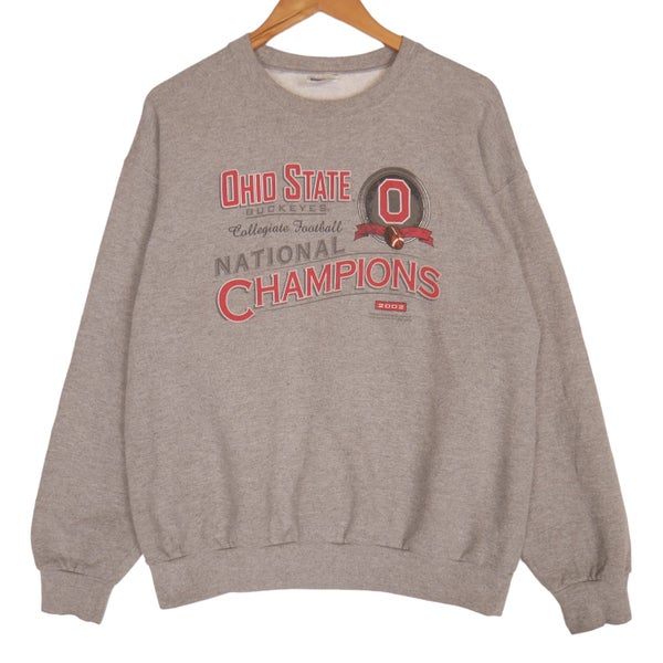 Vintage 2002 Ohio State Buckeyes NCAA Sweatshirt Large Carousel 1