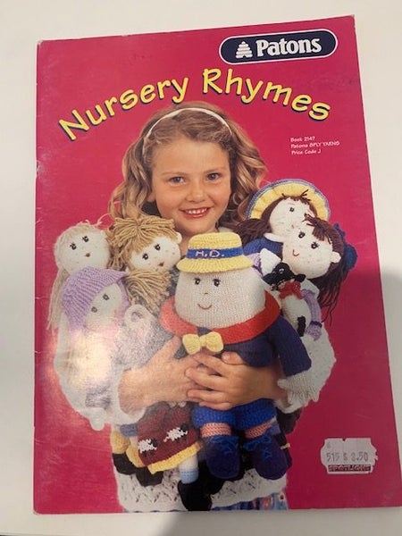 PATONS -NURSERY RHYMES - KNITTING BOOKLET Carousel 1