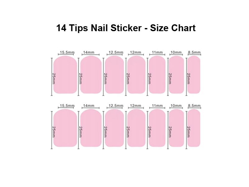 14 tips Christmas Nail Art Stickers Nail Wraps Random Pattern Buy 4 Get 1 Free Carousel 8