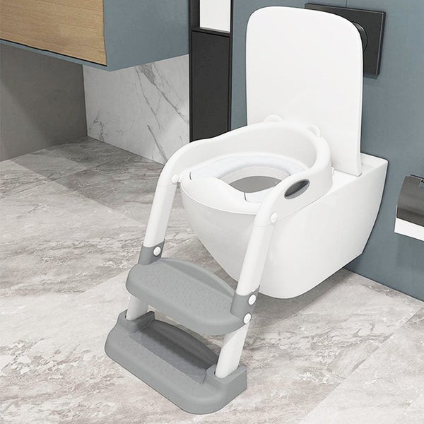 Stable Safe Potty-Training Seat with Ladder Carousel 1