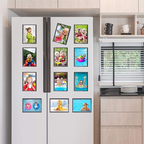 12 Pack Magnetic Photo Frame 4x6 Fridge Display Decor - Brand New NZ Stock Carousel 7