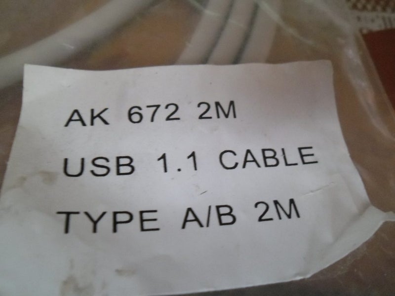 DIGITUS - USB 1.1 Cable Type A/B 2M Carousel 3