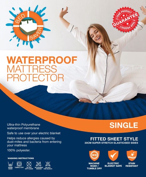 Waterproof Mattress Protector Single Carousel 1