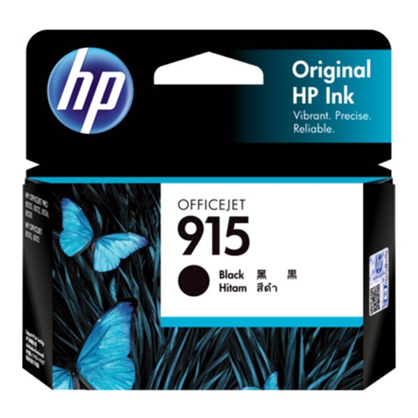 Original HP 915 Black Ink Cartridge Toner Officejet 3YM18AA Carousel 1