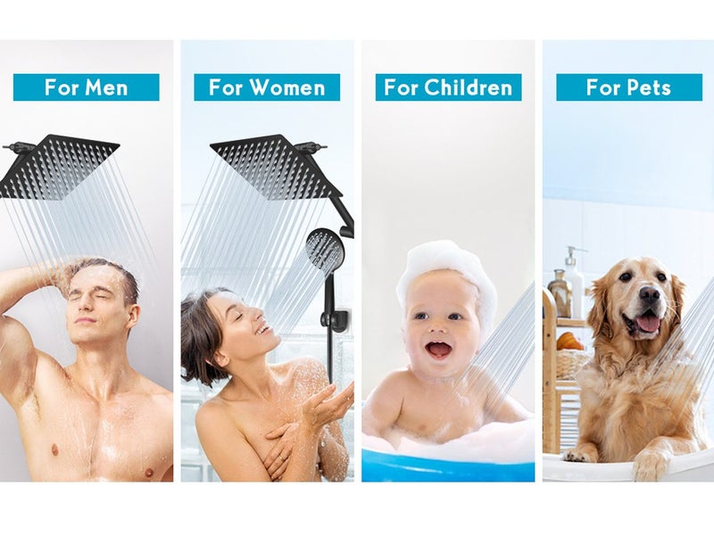 Shower Head Set with Hose NZ Clearance Carousel 9