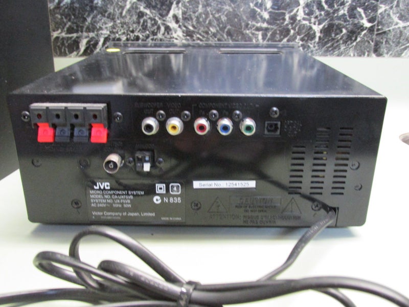 JVC Mirco Component System Hifi CA-UXF5VB stereo complete Carousel 6