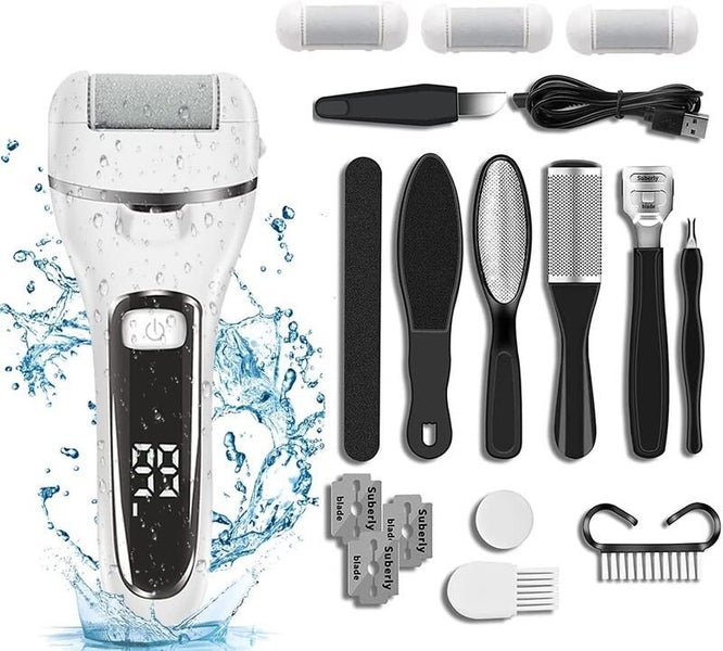 Rechargeable Electric Foot File Pedicure Kit i2470WT0 Carousel 2
