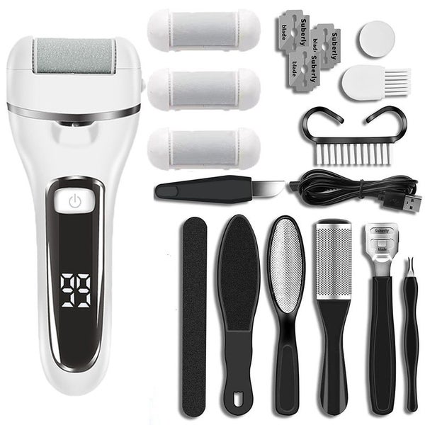 Rechargeable Electric Foot File Pedicure Kit i2470WT0 Carousel 1
